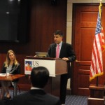 Erik Milito, Director of Upstream and Industry Operations for the American Petroleum Institute speaks at the USINPAC LNG Briefing