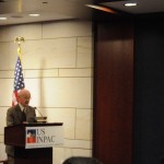 Dr. Michael Canes,Distinguished Fellow at the Logistics Management Institute (LMI) speaks at the USINPAC LNG Briefing