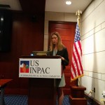 Speaker and Moderator Sandra Safro, Associate at K&L Gates at the USINPAC LNG Briefing