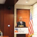 Congressman Ted Poe speaks at the USINPAC LNG Briefing