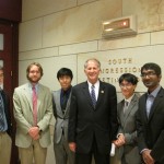 USINPAC Interns with Congressman Ted Poe