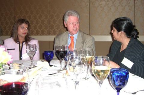 Dinner with President Bill Clinton, 24th May, 2006