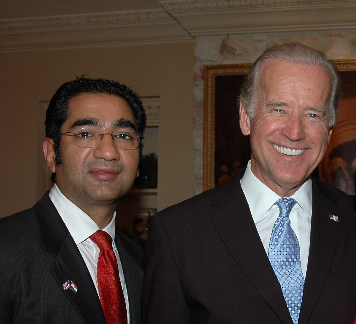 USINPAC CHAIRMAN WITH PRESIDENT BIDEN