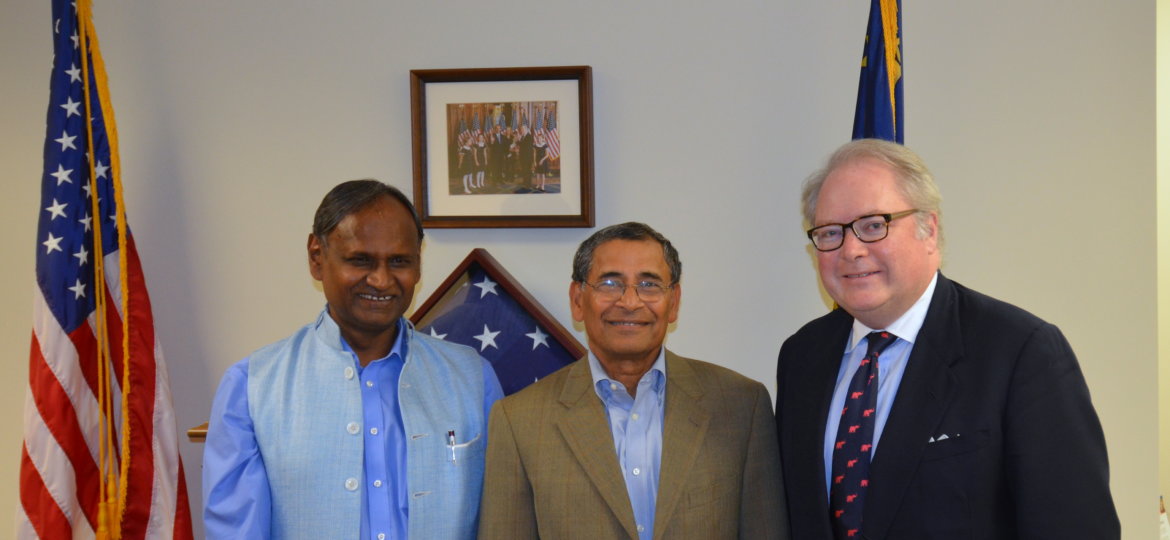 NCINPAC North Carolina Team Hosts Dr. Udit Raj